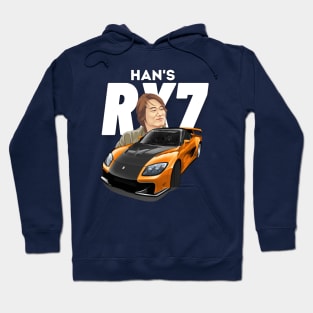 Han's rx7 Tokyo Drift Hoodie